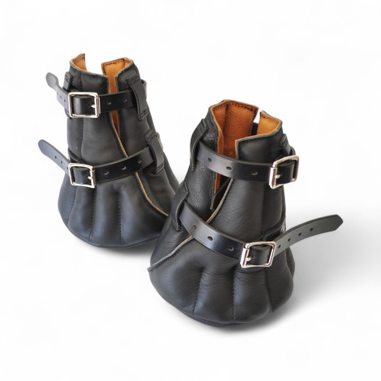 Leather Covering Boots